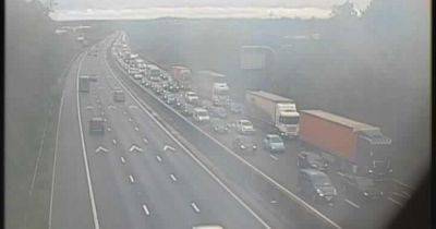 Travel chaos due to Storm Babet as train services cancelled and huge M4 queues