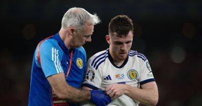 Andy Robertson suffers Liverpool hammer blow as Scotland skipper set for surgery on shoulder injury