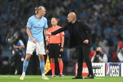 Pep Guardiola: Erling Haaland and Lionel Messi both worthy of Ballon d'Or