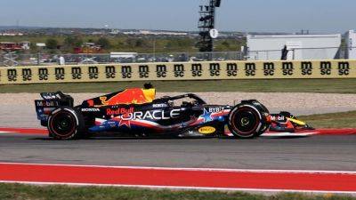 Verstappen fastest in US Grand Prix practice