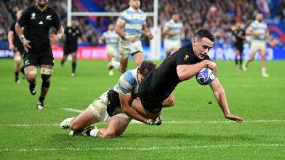 New Zealand hammer Argentina to cruise into Rugby World Cup final