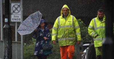 Storm Babet: Saturday's hour-by-hour Met Office forecast for Greater Manchester - manchestereveningnews.co.uk - Britain - Scotland