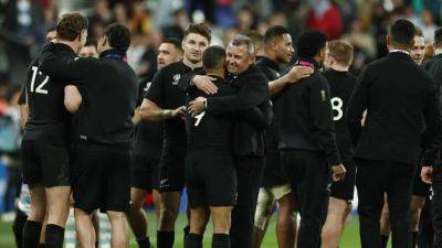 Ian Foster - Sam Cane - All Blacks cock-a-hoop after reaching fifth World Cup final - channelnewsasia.com - France - Argentina - South Africa - Ireland - New Zealand
