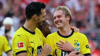 Marco Reus - Bayer Leverkusen - Emre Can - Julian Brandt - Brandt goal moves Dortmund top after 1-0 win over Werder - channelnewsasia.com