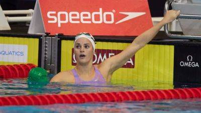 Australia's Kaylee McKeown sets world record in 50m backstroke
