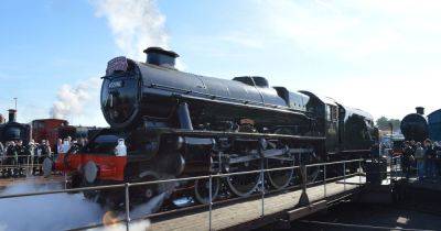 Vintage steam train will arrive for first time ever in Manchester Piccadilly Station - and here's when you can see it