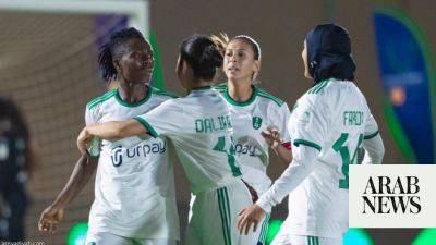 Karim Benzema - Al-Ahli overcome Al-Hilal to secure 1st win of Saudi Women’s Premier League season - arabnews.com - Ghana - Saudi Arabia