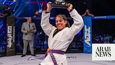 Sarah Galvao secures win in historic first fight at Abu Dhabi Extreme Championship