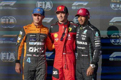 Charles Leclerc snatches pole position at United States GP