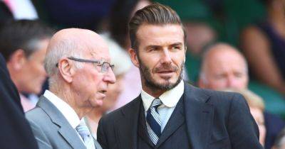 David Beckham pays emotional tribute to Manchester United legend Sir Bobby Charlton