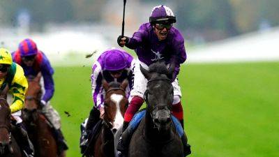 Frankie Dettori wins Champion Stakes aboard King Of Steel on his UK swansong