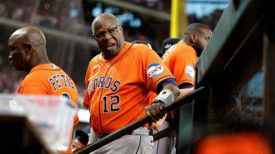 Dusty Baker - Bruce Bochy - Astros’ Dusty Baker on Bryan Abreu’s ejection: ‘I ain't been that mad in a long time’ - foxnews.com - Usa - state Texas - county Arlington