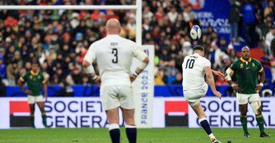 World Cup semi-final: England lead South Africa at half-time