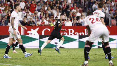 European wrap: Real Madrid salvage point at Sevilla