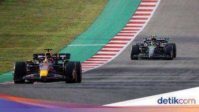 Max Verstappen - Lewis Hamilton - George Russell - Sergio Perez - Pierre Gasly - Carlos Sainz-Junior - Hasil Sprint Race F1 GP AS 2023: Verstappen Pemenangnya - sport.detik.com