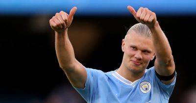 Rare Erling Haaland moment and new Man City record in moments missed vs Brighton