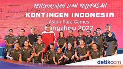 Riadi Saputra Jadi Pembawa Bendera Indonesia di Opening Asian Para Games 2023