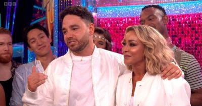 BBC Strictly Come Dancing's Adam Thomas 'halts' live show with warning to wife to 'stay away' from co-star
