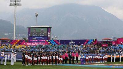 Rohit Sharma - Hardik Pandya - Trent Boult - Daryl Mitchell - Tom Latham - Devon Conway - Matt Henry - Lockie Ferguson - Mark Chapman - India ask NZ to bat first in a clash of unbeaten sides - channelnewsasia.com - New Zealand - India - Afghanistan - county Will - county Phillips - county Kane - county Mitchell - county Young - county Glenn - county Conway