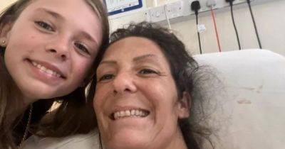 Mum thought she had stomach bug - then her limbs turned black and she had to loose leg and fingers will fall off