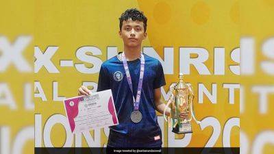 Bornil Changma Clinches U-15 Gold In Badminton Asia Junior Championships - sports.ndtv.com - Usa - China - India - Thailand