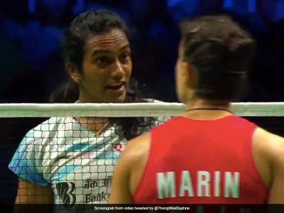 Watch: PV Sindhu In Verbal Duel With Carolina Marin In Ill-Tempered Denmark Open Match, Both Shown Yellow Cards