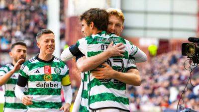 Celtic brush Hearts aside to restore seven-point gap over Rangers