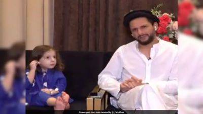 Shaheen Afridi - Shahid Afridi - "Why Is Shaheen Afridi In Pakistan Team?": Shahid Afridi's Daughter's Question Sets Internet Ablaze - sports.ndtv.com - Australia - India - Pakistan