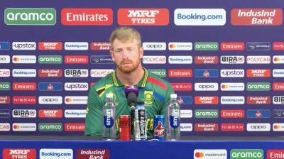 "Everyone Has Got Their Tag But...": Heinrich Klaasen On South Africa's "Chokers" Label