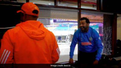 Watch: Rohit Sharma Awestruck As India Coach Announces 'Best Fielder' Name In Unique Manner