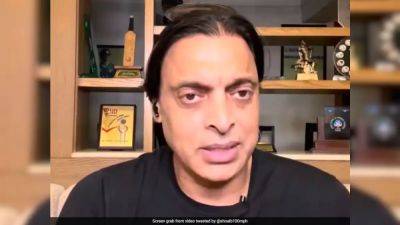 "It's Pakistan vs Crowd": Shoaib Akhtar On Cricket World Cup Clash With Afghanistan