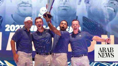 Paul Casey - High drama as Crushers GC wins 2023 LIV Golf Team Championship - arabnews.com - Mexico - New Zealand - India - Saudi Arabia