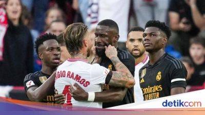 Ini yang Sergio Ramos Ucapkan Saat Cubit Pipi Ruediger