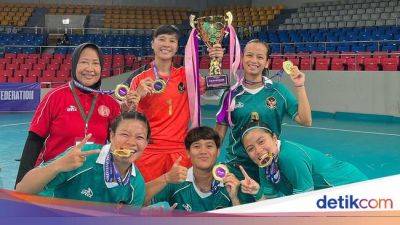 Sikat Filipina, Timnas Futsal Putri Indonesia Juara Turnamen Invitasi