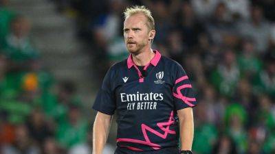 Wayne Barnes confirmed as Rugby World Cup final referee