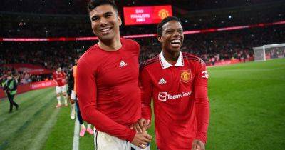 Manchester United handed Casemiro and Tyrell Malacia injury boosts