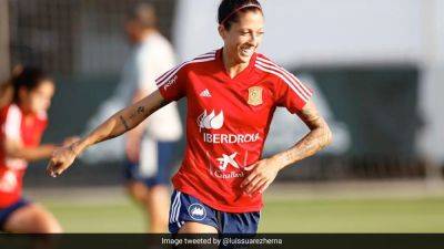 Jenni Hermoso - Luis Rubiales - Jorge Vilda - Hermoso Trains With Spain For First Time After Rubiales Kiss Scandal - sports.ndtv.com - Spain - Switzerland - Italy - Mexico