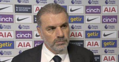 Ange Postecoglou seizes on epic Tottenham interview gaffe as boss makes clear he drinks points NOT pints