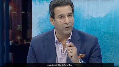 Watch: Wasim Akram's "8kg Mutton" Rant, Slamming Pakistan Players After Loss To Afghanistan In Cricket World Cup