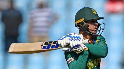 Quinton De-Kock - CWC 2023: Quinton De Kock Completes 12,000 International Runs Following His 174 Against Bangladesh - sports.ndtv.com - South Africa - Bangladesh