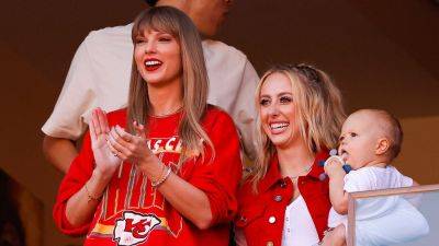 Patrick Mahomes' mother gushes over Taylor Swift after pop star meets quarterback's little sister