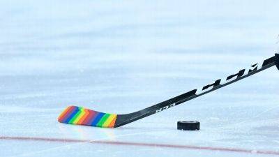 NHL reverses new ban on Pride tape in warmups - ESPN