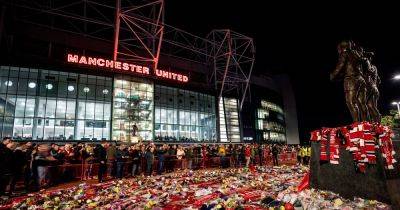 'If it wasn't for him, I wouldn't be a Red': Tears on poignant night at Old Trafford as fans pay their respects to 'Mr Manchester United' Sir Bobby Charlton