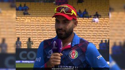 "Tastes Nice": Afghanistan Captain Sums Up Stunning World Cup Victory Against Pakistan
