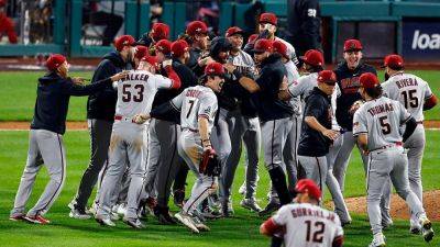 Philadelphia Phillies - Bryce Harper - Lourdes Gurriel-Junior - Diamondbacks win first pennant since 2001 with Game 7 victory over Phillies, will face Rangers in World Series - foxnews.com - state Arizona - state Pennsylvania