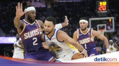 Devin Booker - Kevin Durant - Andrew Wiggins - Phoenix Suns - Stephen Curry - Chase Center - Hasil NBA: Suns Menang Dramatis di Markas Warriors - sport.detik.com - county Kings
