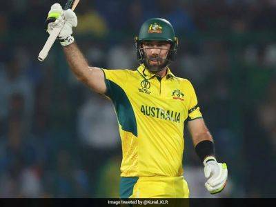 Watch: 100 In 40 Balls - Glenn Maxwell Rewrites History Books With Fastest Ever Ton In ODI Cricket World Cup