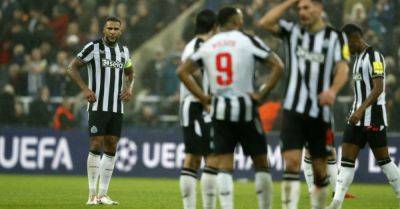 Newcastle suffer Champions League setback with defeat to Borussia Dortmund