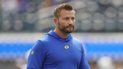 Rams coach Sean McVay invokes 'higher power' when talking newborn son: 'There's something special going on'