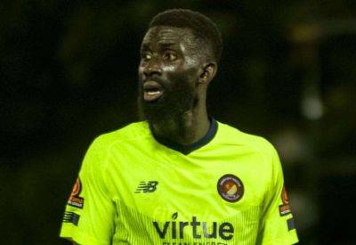 Ebbsfleet United boss Dennis Kutrieb describes Ouss Cisse’s red card as “most embarrassing” after appeal is rejected by the FA